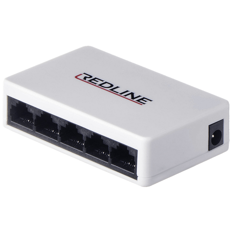 RL-S1005M RAZDJELNIK MREŽNI 5-PORTNI REDLINE RL-S1005M
