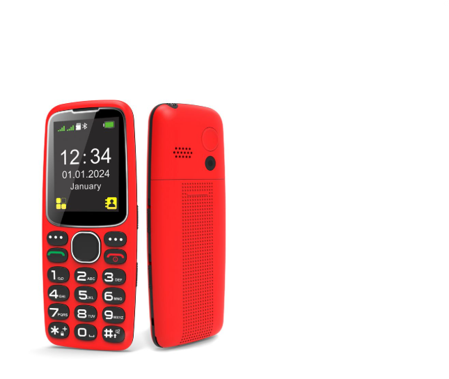 55633 MOBILNI TELEFON MEANIT SENIOR 10 CRVENI