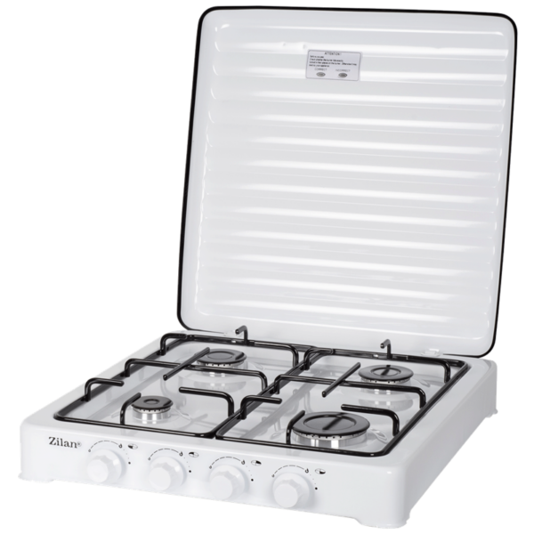 ZLN7079WH PLINSKO KUHALO ZILAN 4 PLAMENIKA, bijelo ZLN 7079/WH