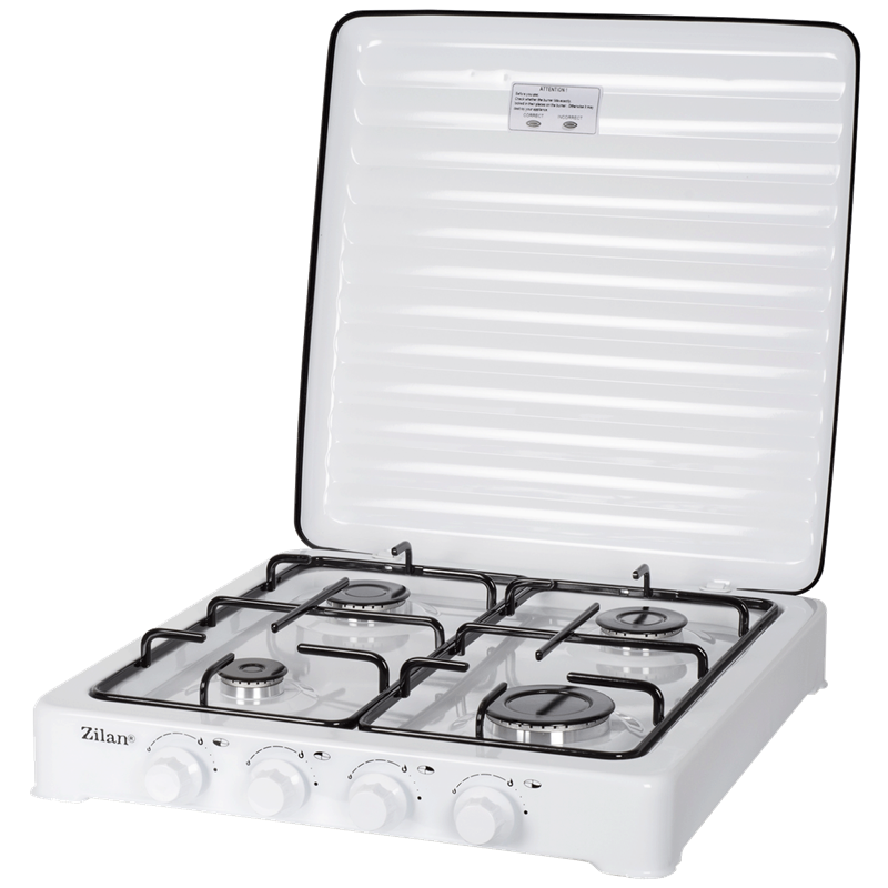 ZLN7079WH PLINSKO KUHALO ZILAN 4 PLAMENIKA, bijelo ZLN 7079/WH