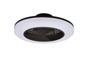 10892 VENTILATOR STROPNI LED PENELOPE D495 35W 3000/4000/6000K BLACK + UPRAVLJAČ 10892