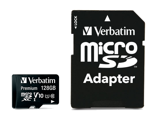 48833 MICRO SD KARTICA VERBATIM 128 GB s adapterom