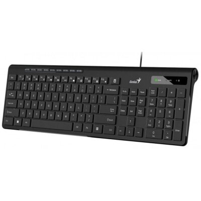 76016 TIPKOVNICA GENIUS SLIMSTAR 230 II crna