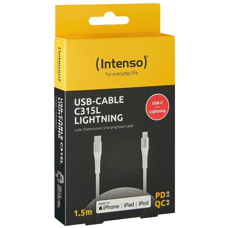 C315L KABEL USB LIGHTNING ZA iPHONE INTENSO C315L
