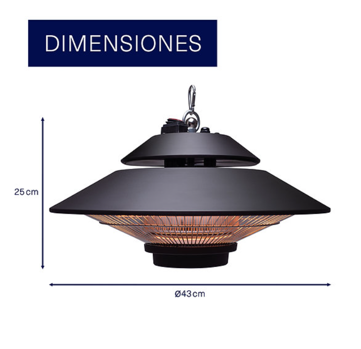 50201500 GRIJALICA INFRACRVENA STROPNA IFT1500