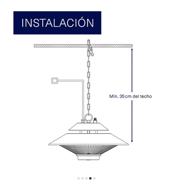 50201500 GRIJALICA INFRACRVENA STROPNA IFT1500