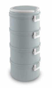 LT6041 LAMART DRŽAČ HRANE 4x700ML LT6041