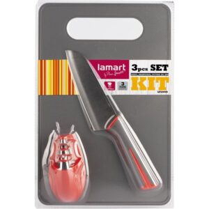 LT2099 LAMART SET DASKA, NOŽ, BRUSAČ LT2099