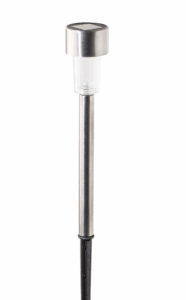 1334 SVJETILJKA SOLARNA SILVER H52 47X47X350mm