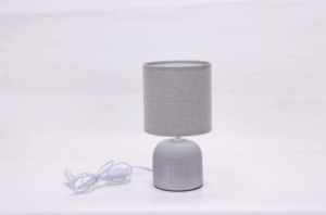 10679 SVJETILJKA STOLNA KERAMIČKA CALISTA GREY 10679