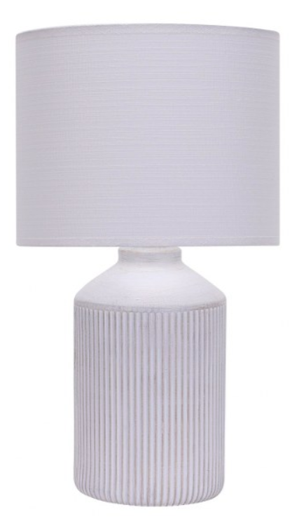10680 SVJETILJKA STOLNA KERAMIČKA FLORENCE WHITE 10680