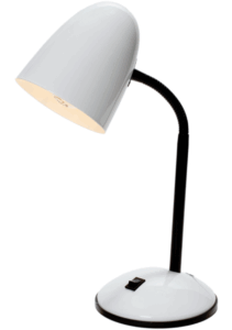 04176 SVJETILJKA STOLNA MONTHY WHITE METAL 04176