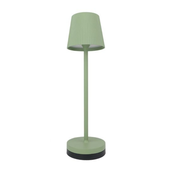 10664 SVJETILJKA STOLNA PUNJIVA GILLIAN 3W GREEN 10664