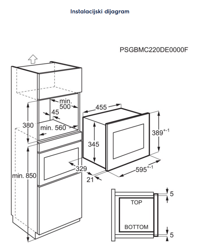 947608762 MIKROVALNA PEĆNICA ELECTROLUX LMS 2203EMX UGRADBENA