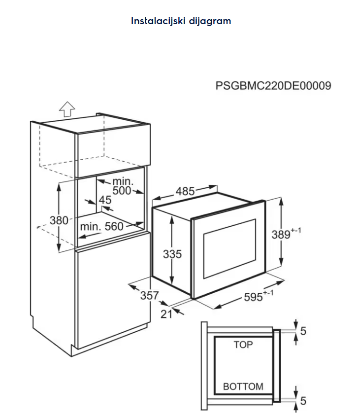 947608763 MIKROVALNA PEĆNICA ELECTROLUX LMS 4253TMX UGRADBENA