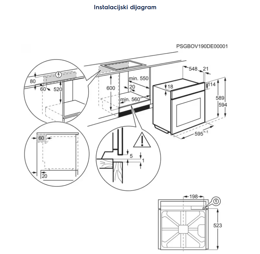 949499048 PEĆNICA ELECTROLUX EOD 3H50TX