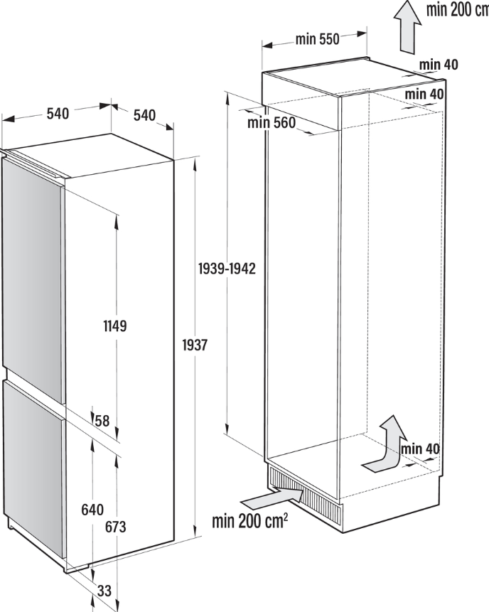 741836 HLADNJAK GORENJE NRKI 419EP1