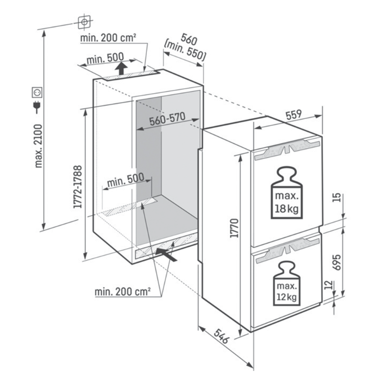 LI0302028 HLADNJAK LIEBHERR ICNd 5133