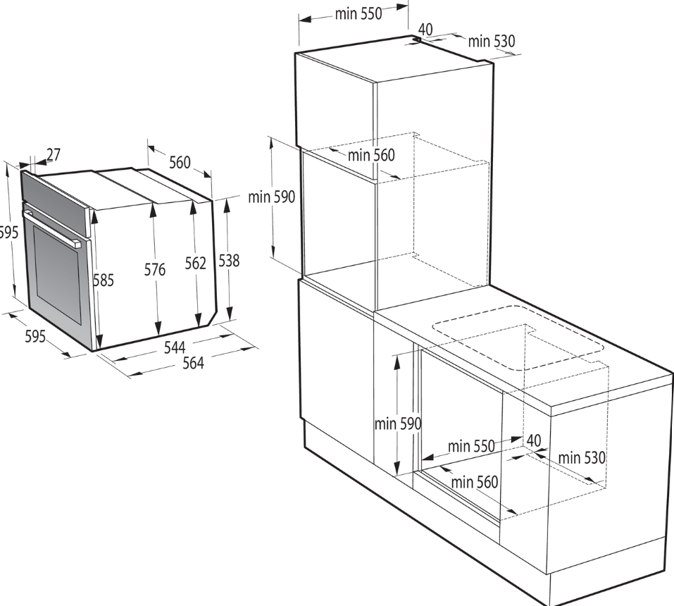 738563 PEĆNICA GORENJE BPS 6737E03X