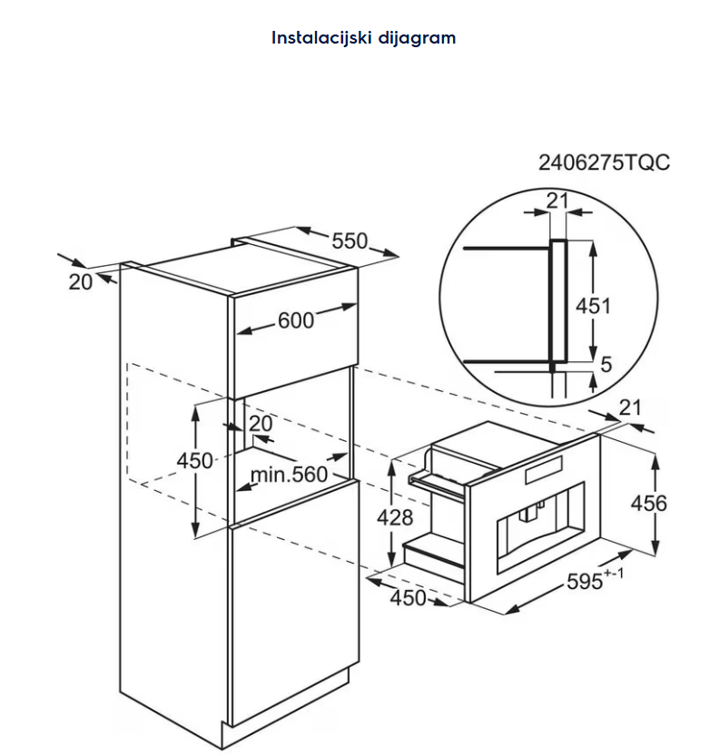942401610 CAFFE APARAT ELECTROLUX EBC 95T UGRADBENI