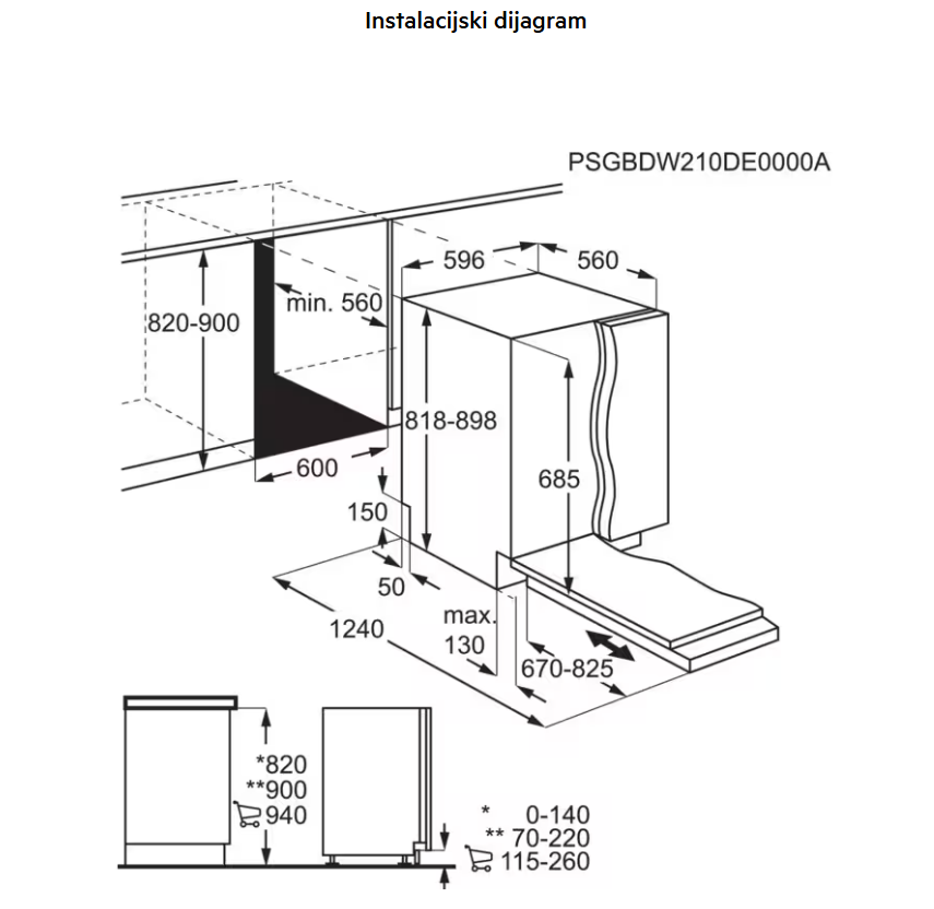 911434887 PERILICA POSUĐA AEG FSE 76727P