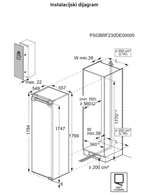 923584341 HLADNJAK AEG TK6 DS181EC