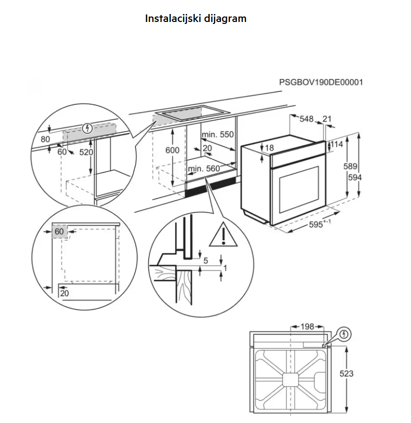 949494916 PEĆNICA AEG TR6 PB531SB