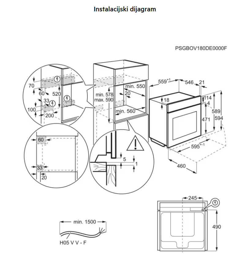 944035126 PEĆNICA AEG OS6 CB531AB