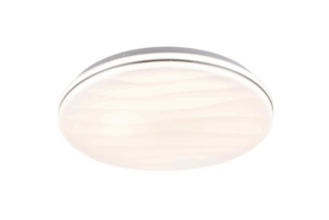 10984 SVJETILJKA STROPNA LED IRIS PVC D330 18W 1080LM 3000-6500K WHITE+CHROME 10984