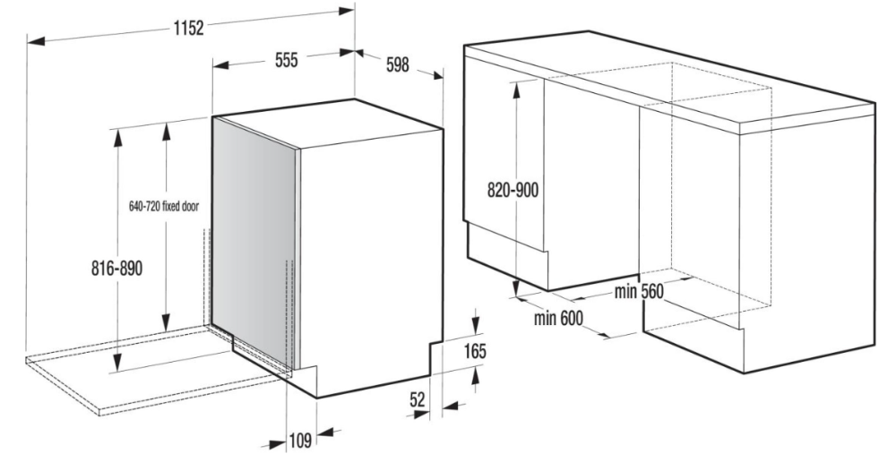 745179 PERILICA POSUĐA GORENJE GV 642C65
