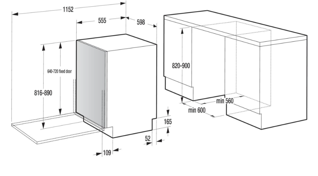745215 PERILICA POSUĐA GORENJE GV 673B65