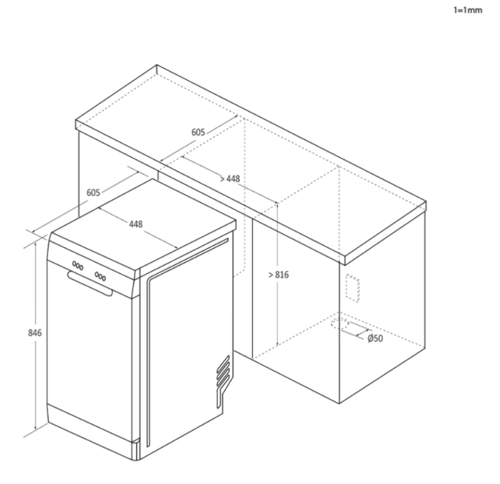 32002566 PERILICA POSUĐA CANDY CDPH 2L1049S