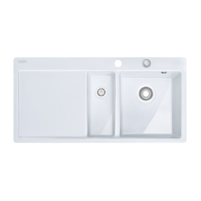 124.0335.709 SUDOPER FRANKE MTK 651-100 GLEČER BIJELI LIJEVI