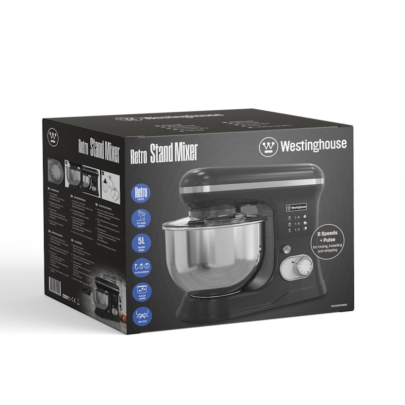 WKSMXR498BK MIKSER STOJEĆI WESTINGHOUSE RETRO BLACK WKSMXR498BK