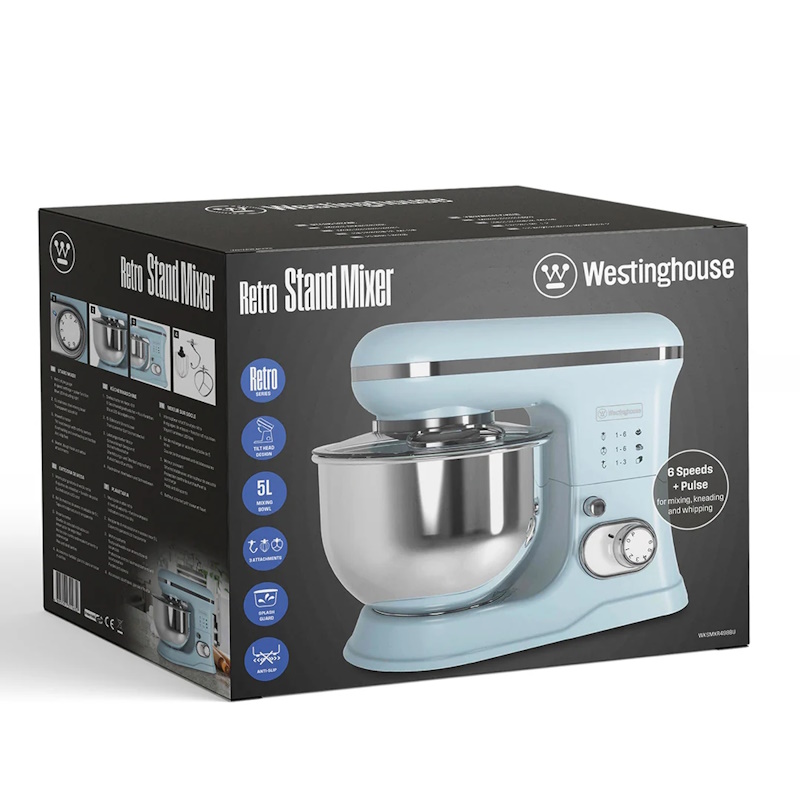 WKSMXR498BU MIKSER STOJEĆI WESTINGHOUSE RETRO BLUE WKSMXR498BU