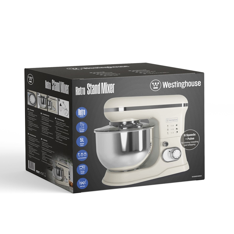 WKSMXR498WH MIKSER STOJEĆI WESTINGHOUSE RETRO WHITE WKSMXR498WH