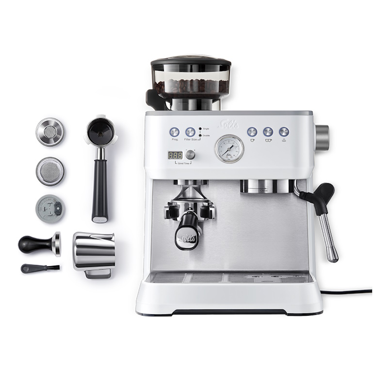 SOL98128 APARAT ZA KAVU SOLIS GRIND&INFUSE PERFETTA WHITE