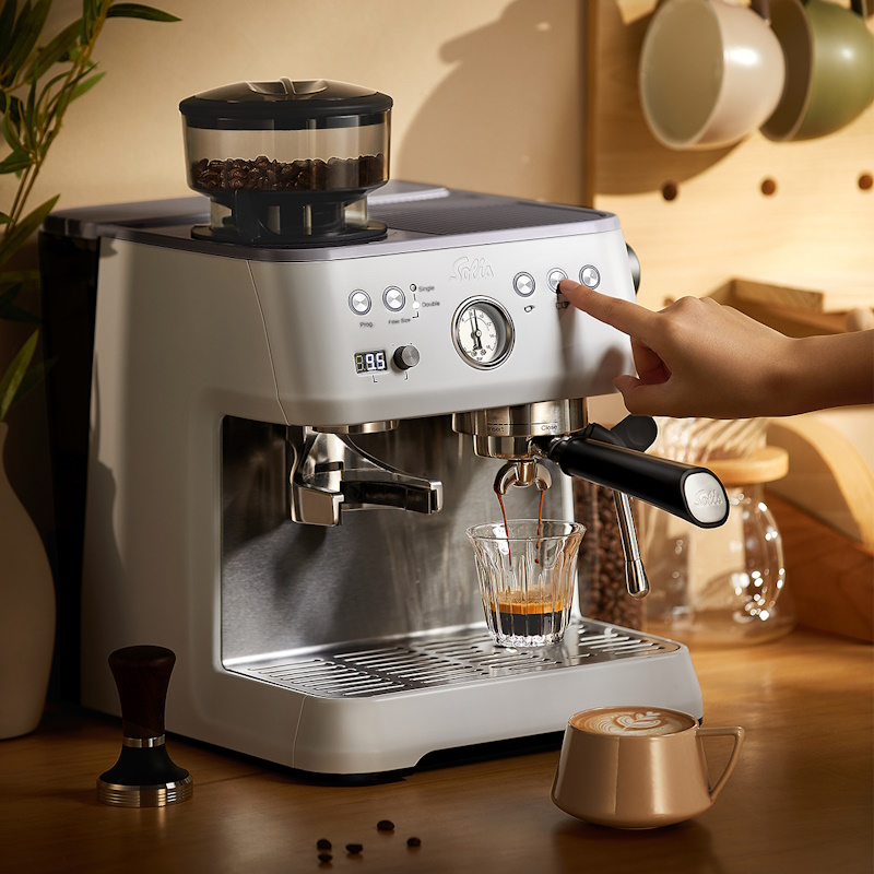 SOL98128 APARAT ZA KAVU SOLIS GRIND&INFUSE PERFETTA WHITE