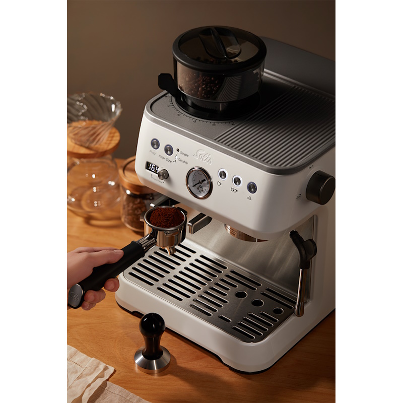 SOL98128 APARAT ZA KAVU SOLIS GRIND&INFUSE PERFETTA WHITE