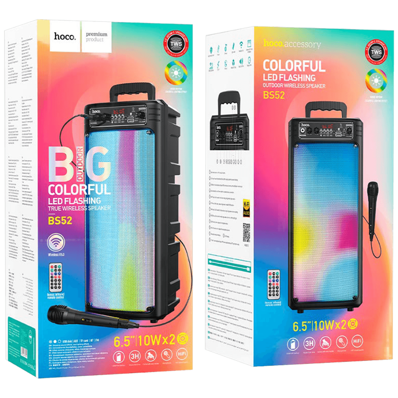 BS52BILLOWING ZVUČNIK BEŽIČNI BLUETOOTH HOCO BS52 BILLOWING