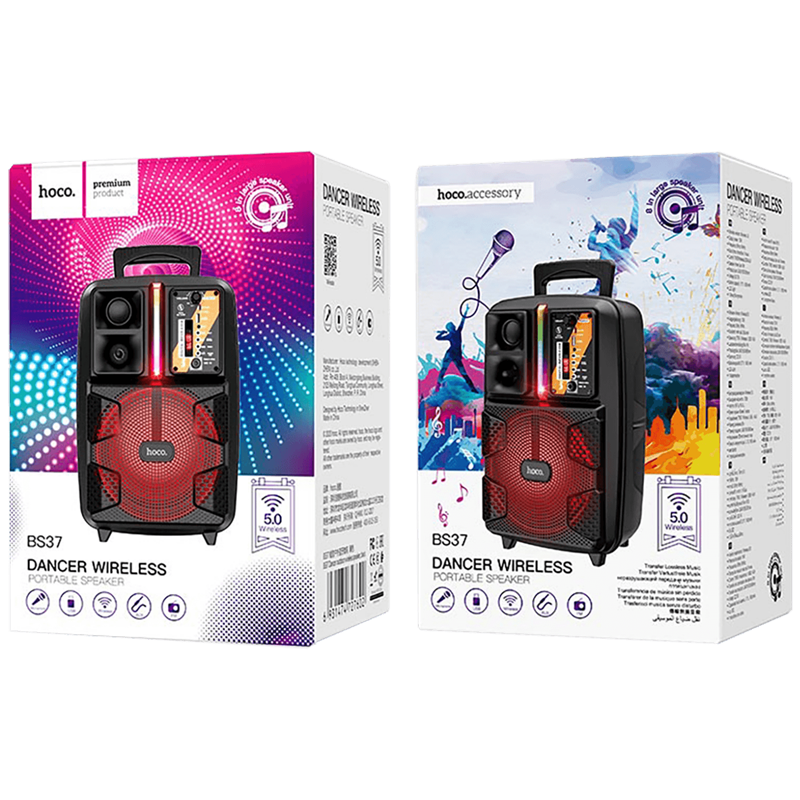 BS37DANCER ZVUČNIK BEŽIČNI BLUETOOTH SA MIKROFONOM HOCO BS37 DANCER