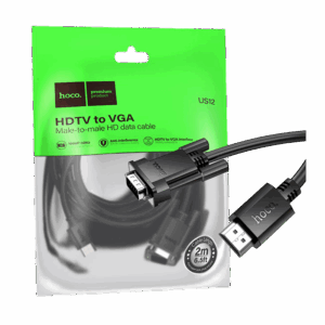 US12 KABEL HDMI-VGA 2m HOCO US12