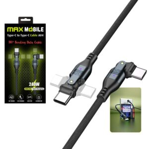 A04BLACK KABEL DATA MAXMOBILE A04 TYPE C-TYPE C A04 BLACK