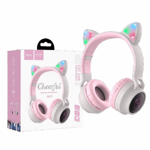 W27 SLUŠALICE BEŽIČNE BLUETOOTH HOCO W27 CAT EAR GRAY
