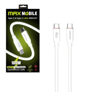 RDD3267 KABEL DATA MAXMOBILE TYPE C-TYPE C SILICONE 100W