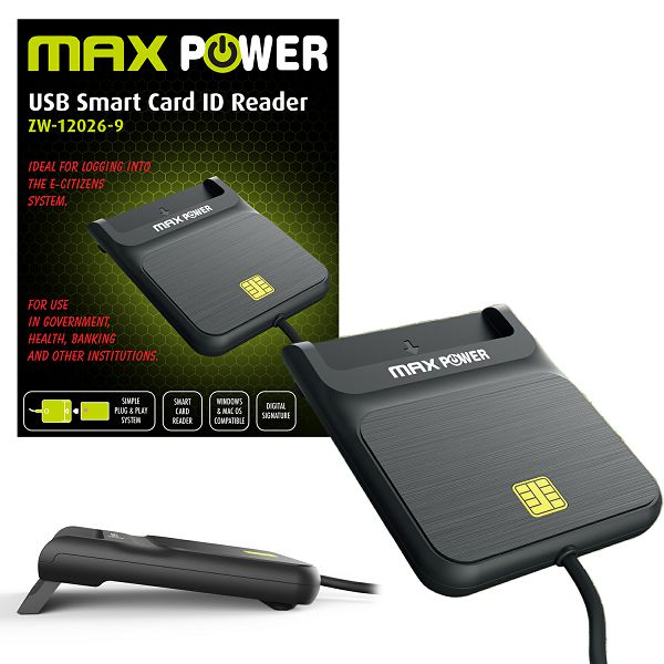 ZW-12026-9 ČITAČ PAMETNIH KARTICA MAXPOWER ZW-12026-9