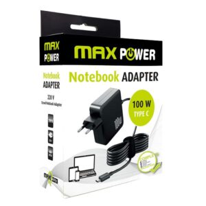 EA100 PUNJAČ KUĆNI ZA LAPTOP MAXPOWER 100W TYPE-C EA100