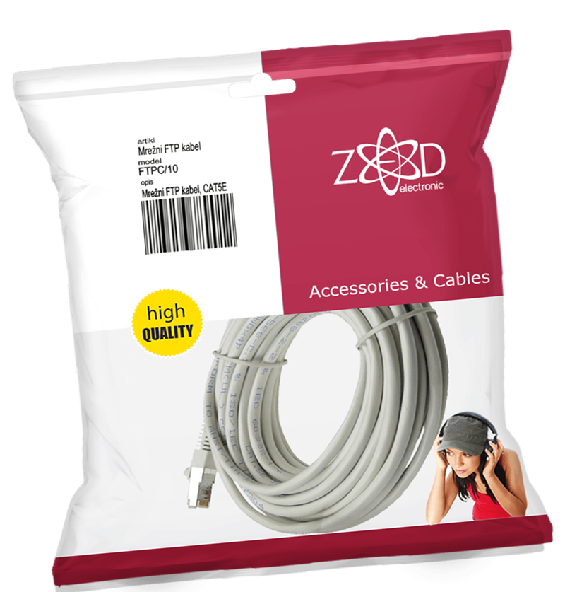 FTPC/10 KABEL MREŽNI FTPC 10m ZED