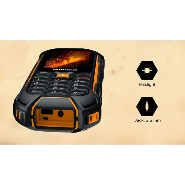 BOOST2LTE MOBILNI TELEFON HAMMER BOOST 2 LTE