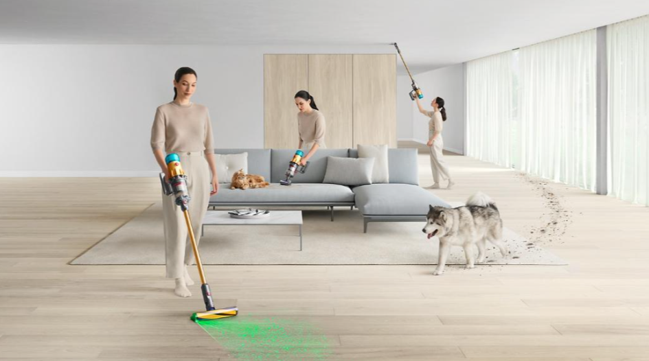 448870-01 USISAVAČ DYSON V12 DETECT SLIM ABSOLUTE GOLD